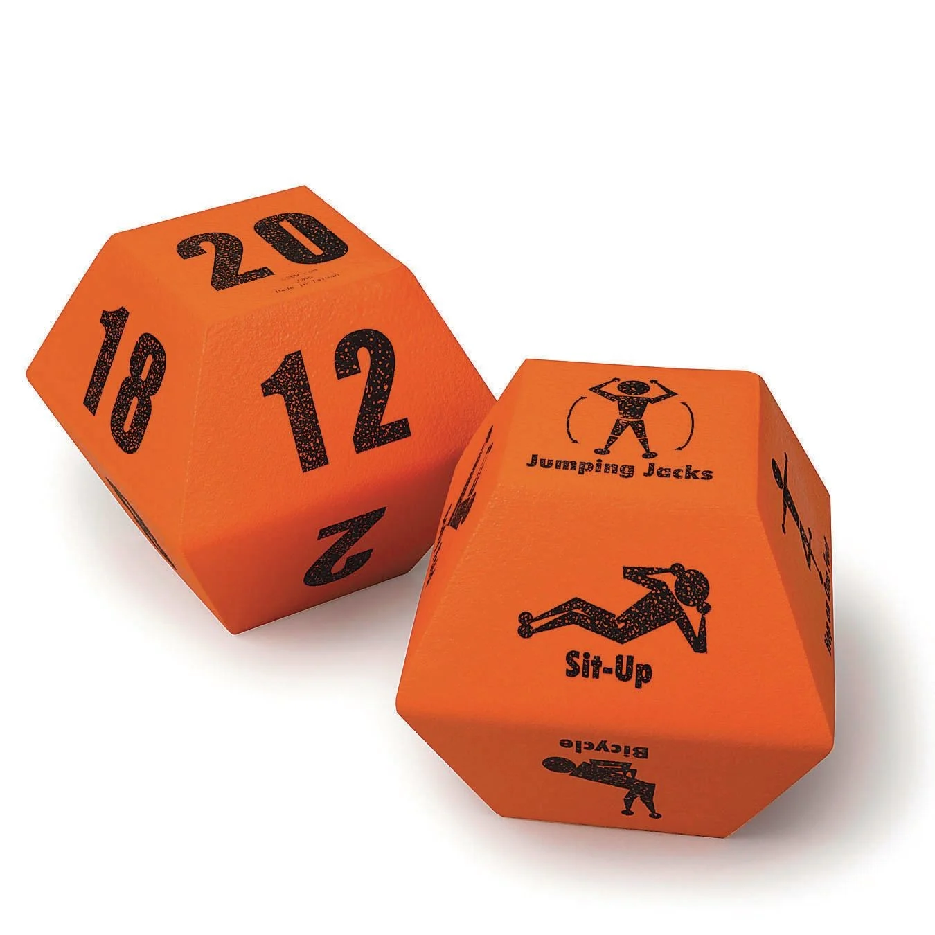 10-Piece Fitness Dice Set