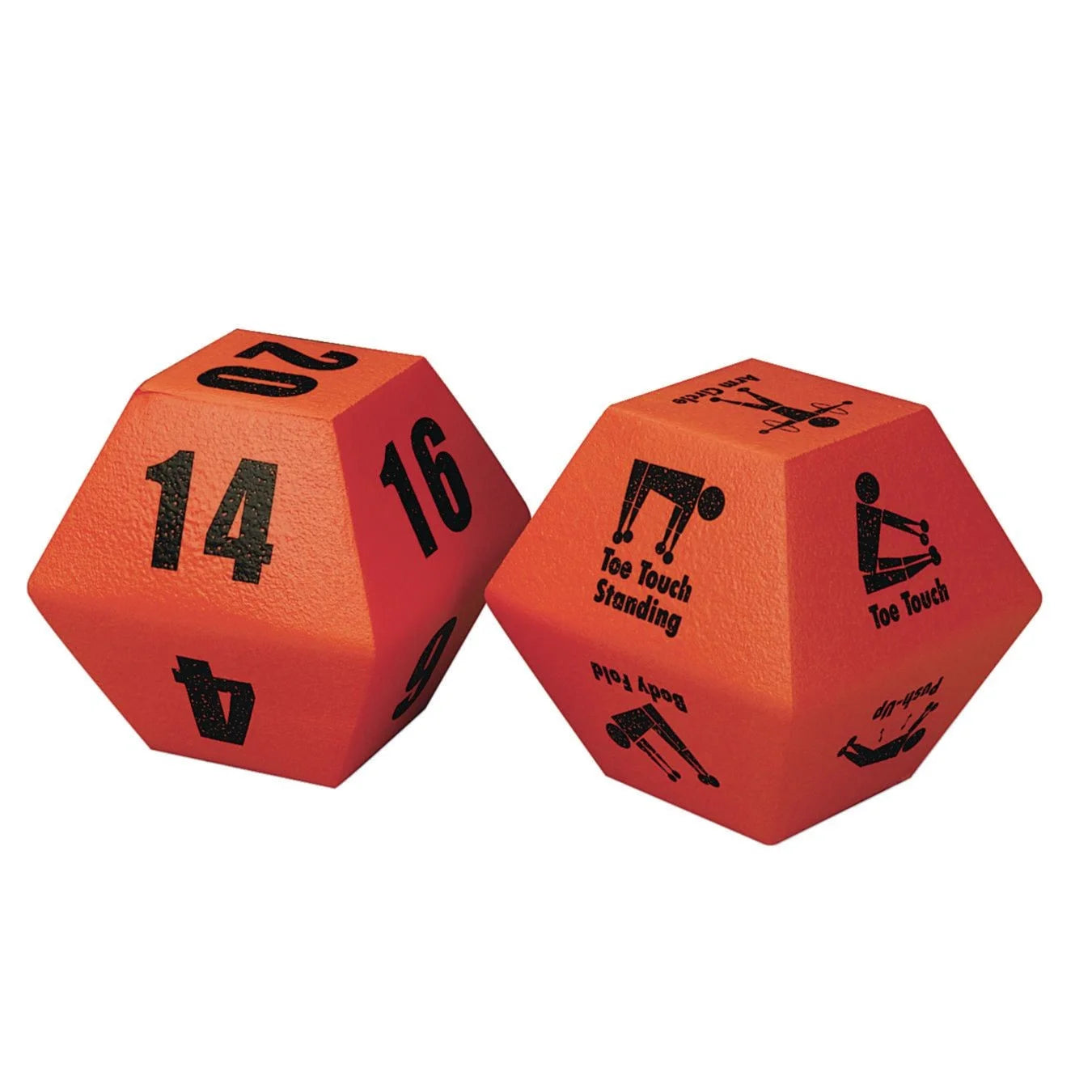 10-Piece Fitness Dice Set