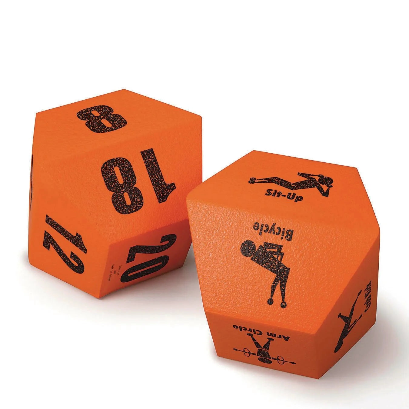 10-Piece Fitness Dice Set
